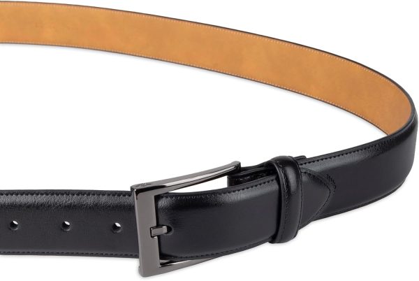 Men's 1 3/8 in. Feather-Edge Belt with Two-Row Stitching - Image 3