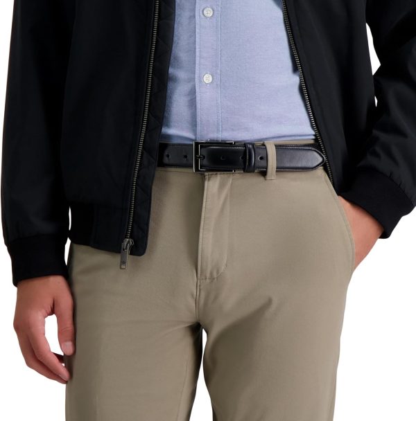 Men's 1 3/8 in. Feather-Edge Belt with Two-Row Stitching - Image 5